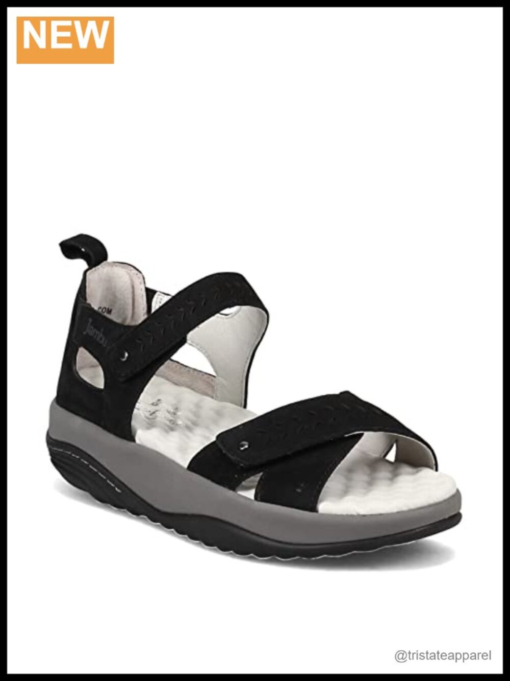 Nubuck Leather Cut Out Slingback Athletic Sandals Slip Resistant Casual